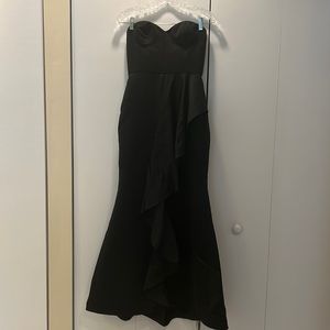Jay Godfrey Long Black Dress - Size 4